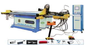 CNC automatische Rohrbiegemaschine aus Kohlenstoffstahl mit Booster