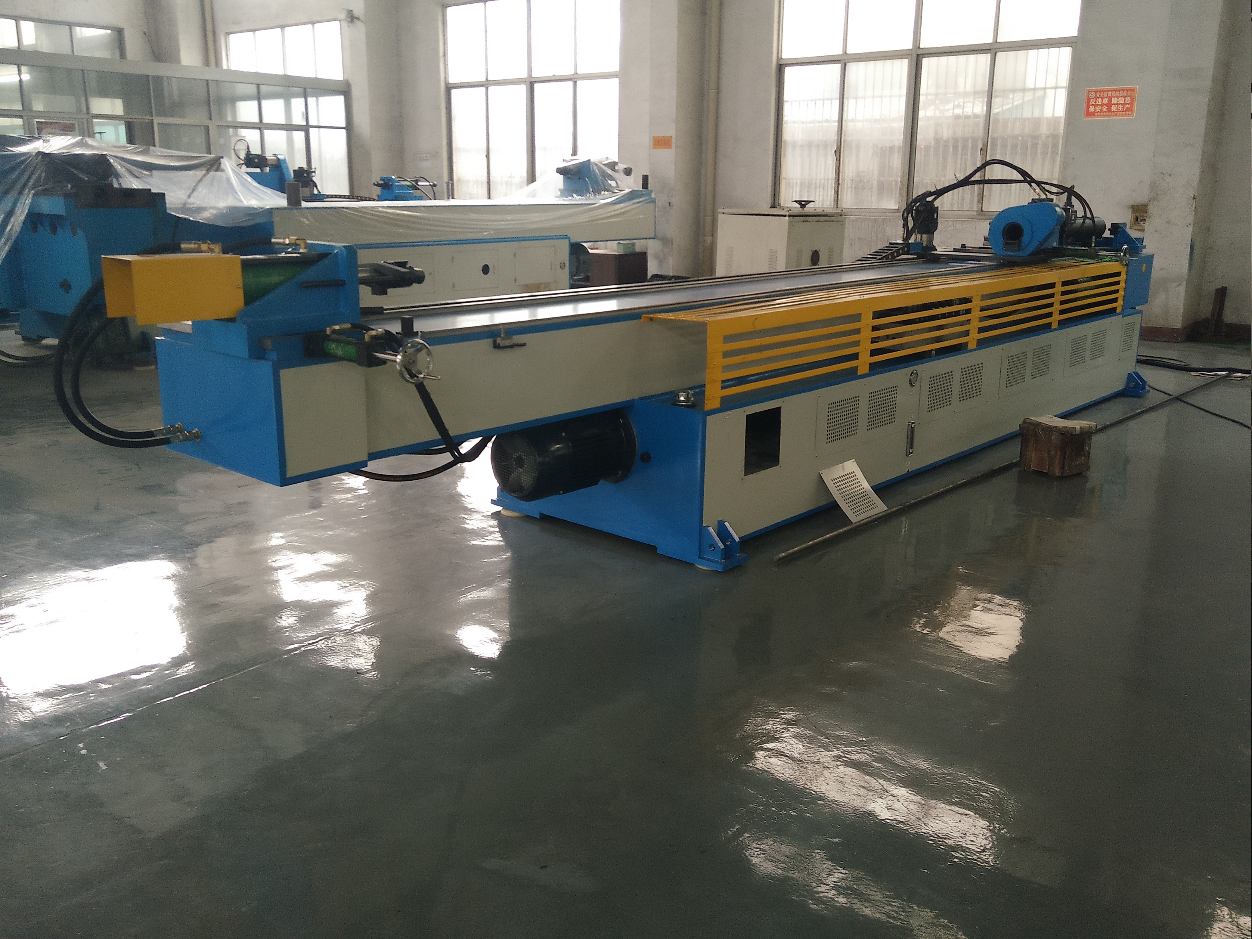 Stahl 3 Rollenrohrbieger GM-SB-100CNC