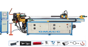 Vollautomatische elektrische CNC-Rohrbiegemaschine für Vollstangen